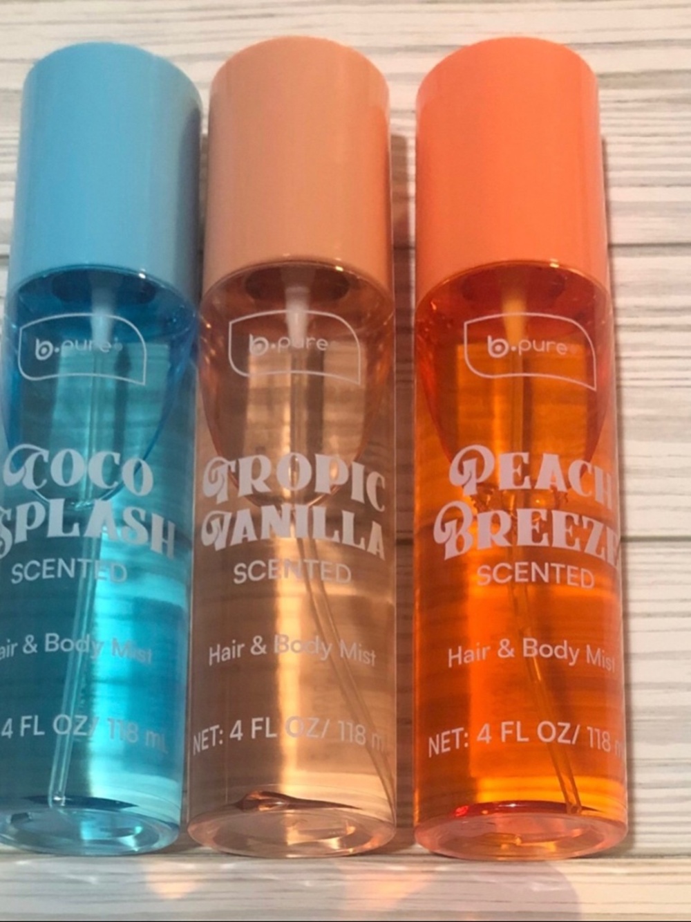 L.A. Colors Juicy Lip Oils Roller Ball Cherry, Pineapple, Orange & Coconut (4)